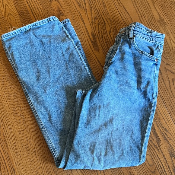 H&M Denim - H&M High waisted baggy jeans